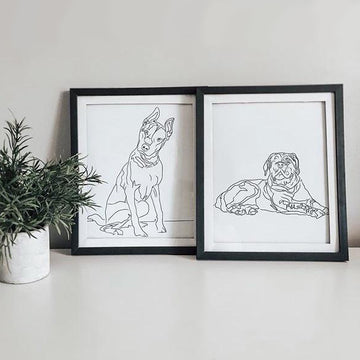 LINE DRAWING: CUSTOM DIGITAL